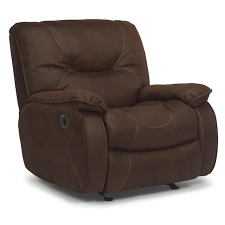 Backstage Fabric Glider Recliner